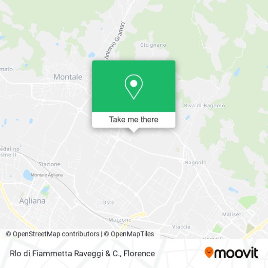 Rlo di Fiammetta Raveggi & C. map
