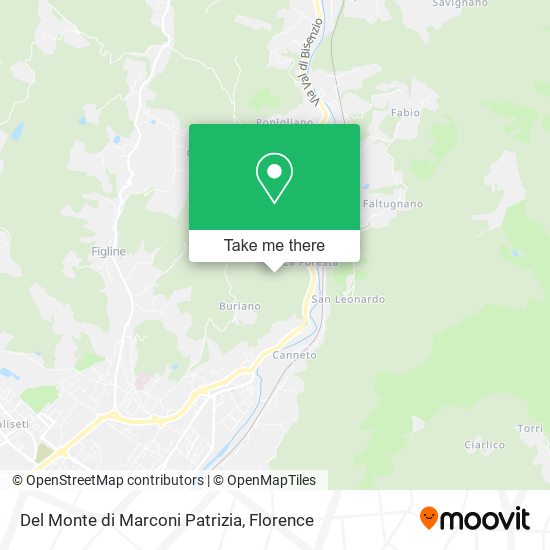 Del Monte di Marconi Patrizia map