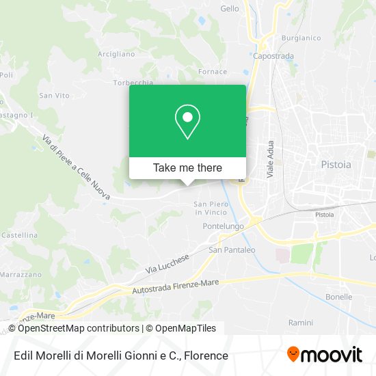 Edil Morelli di Morelli Gionni e C. map