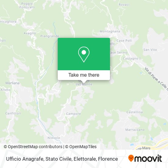 Ufficio Anagrafe, Stato Civile, Elettorale map