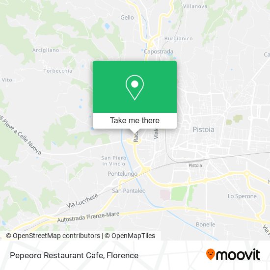 Pepeoro Restaurant Cafe map