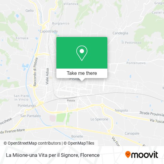 La Miione-una Vita per il Signore map