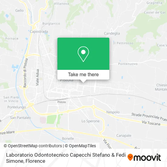 Laboratorio Odontotecnico Capecchi Stefano & Fedi Simone map