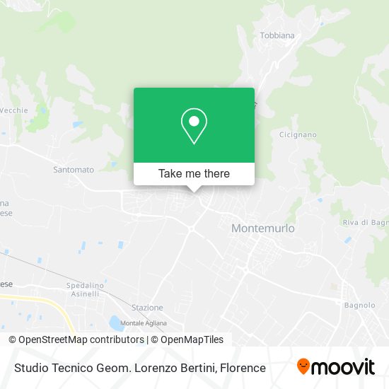 Studio Tecnico Geom. Lorenzo Bertini map