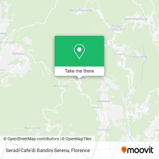 Seradi'Cafe'di Bandini Serena map