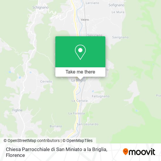Chiesa Parrocchiale di San Miniato a la Briglia map
