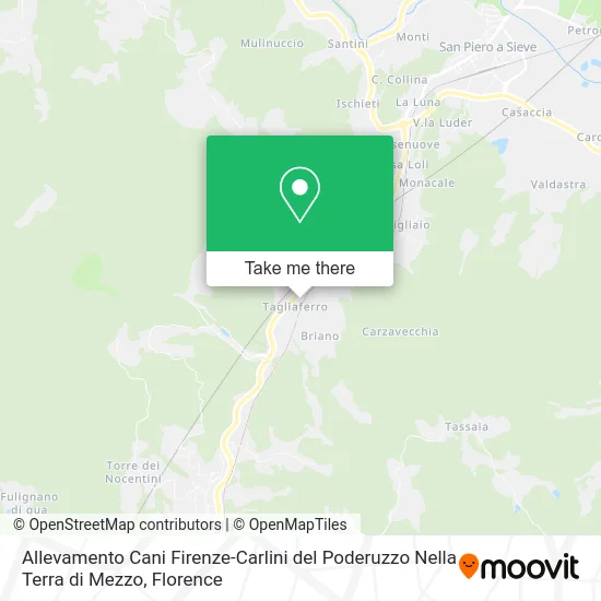 Firenze Dog Breeding - Carlini del Poderuzzo in Middle Earth map