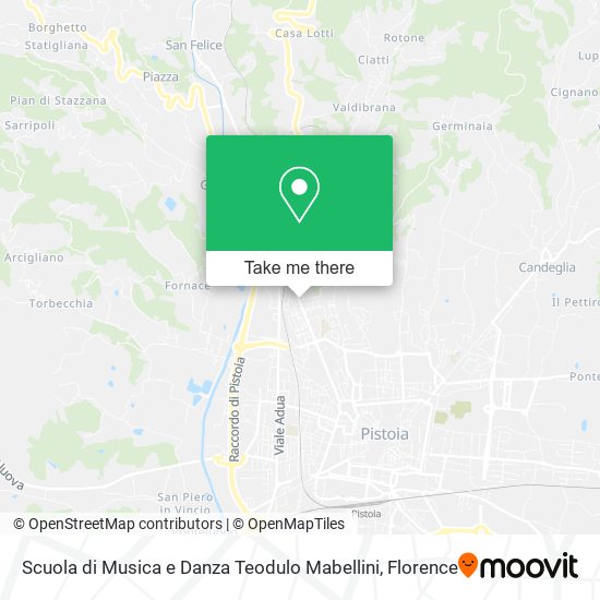 Scuola di Musica e Danza Teodulo Mabellini map