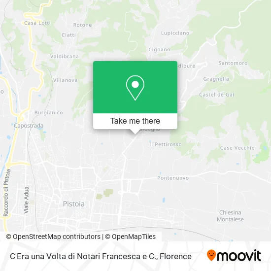 C'Era una Volta di Notari Francesca e C. map