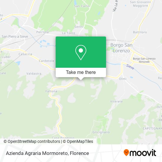 Azienda Agraria Mormoreto map