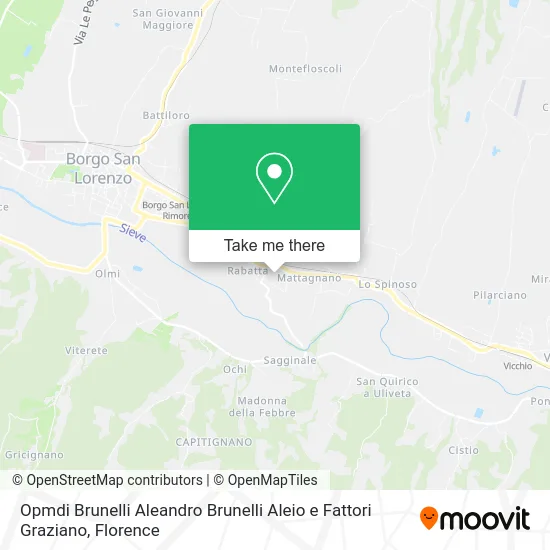 Opmdi Brunelli Aleandro Brunelli Aleio e Fattori Graziano map