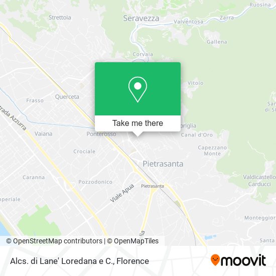 Alcs. di Lane' Loredana e C. map