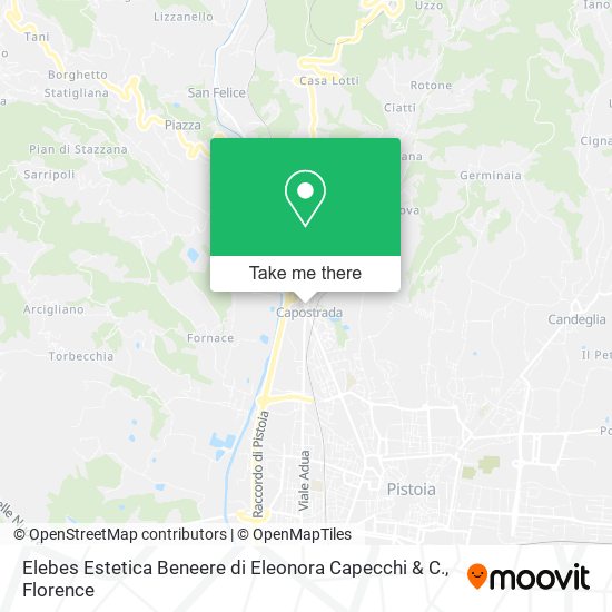 Elebes Estetica Beneere di Eleonora Capecchi & C. map