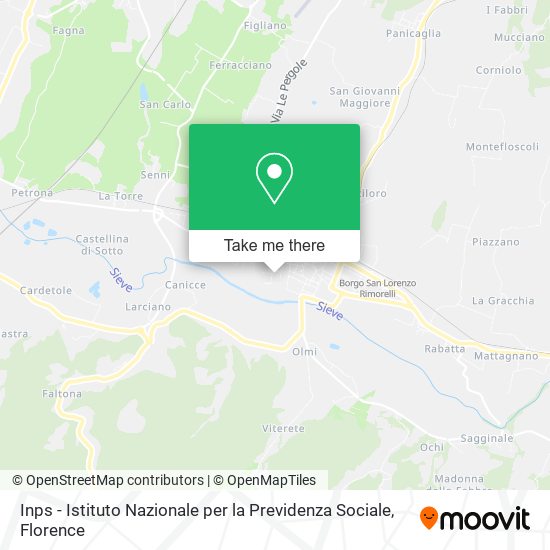 Inps - Istituto Nazionale per la Previdenza Sociale map