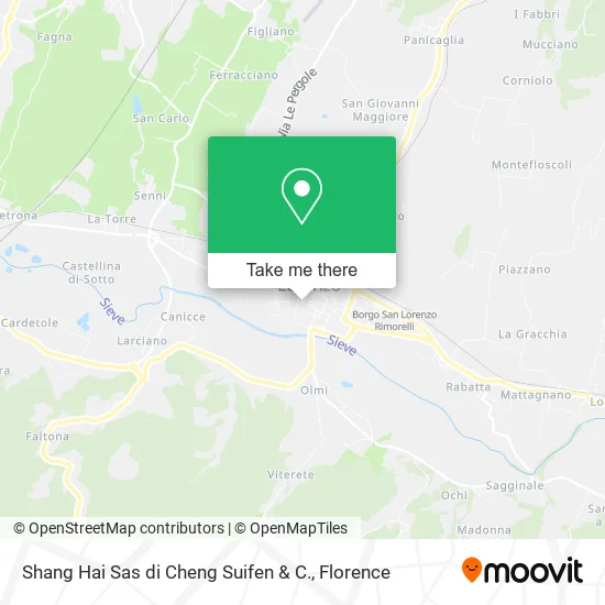 Shang Hai Sas di Cheng Suifen & C. map