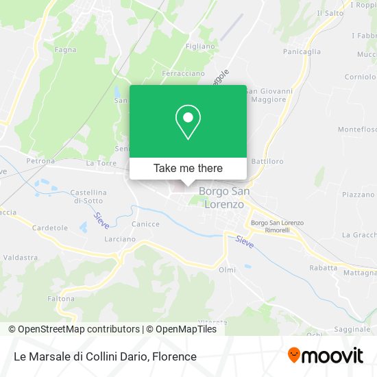 Le Marsale di Collini Dario map