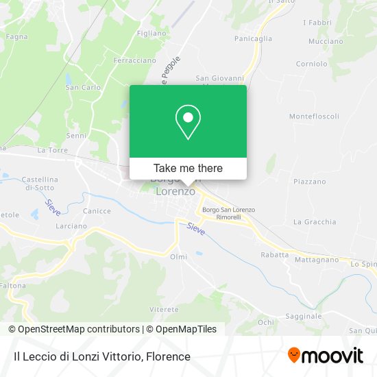 Il Leccio di Lonzi Vittorio map
