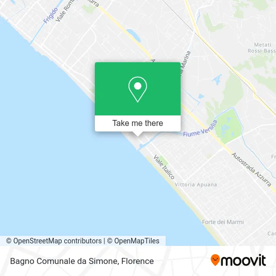 Bagno Comunale da Simone map