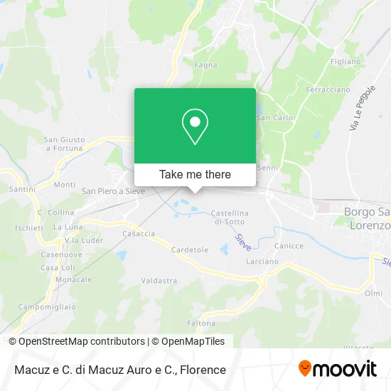 Macuz e C. di Macuz Auro e C. map