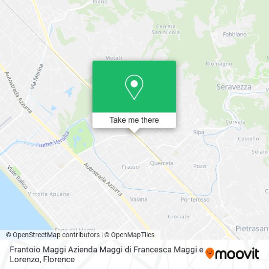 Frantoio Maggi Azienda Maggi di Francesca Maggi e Lorenzo map