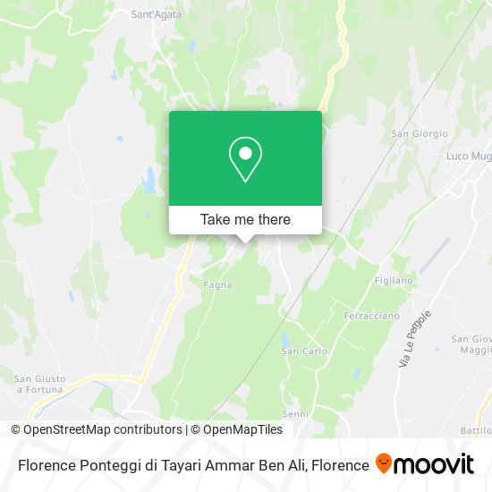 Florence Ponteggi di Tayari Ammar Ben Ali map
