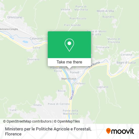 Ministero per le Politiche Agricole e Forestali map