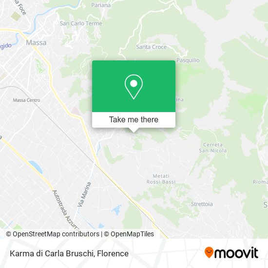 Karma di Carla Bruschi map