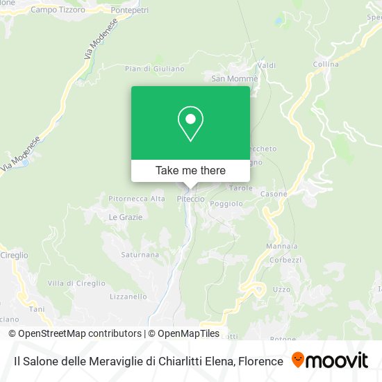 Il Salone delle Meraviglie di Chiarlitti Elena map