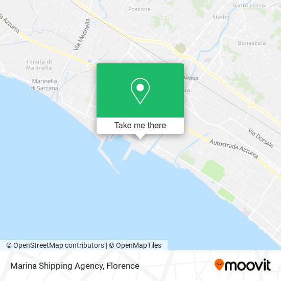 Marina Shipping Agency map