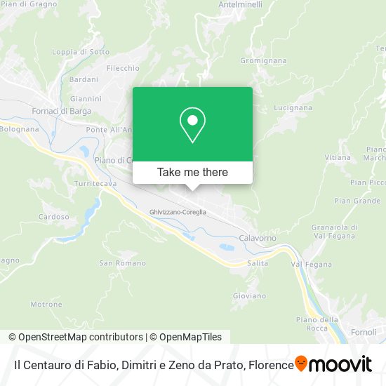 Il Centauro di Fabio, Dimitri e Zeno da Prato map
