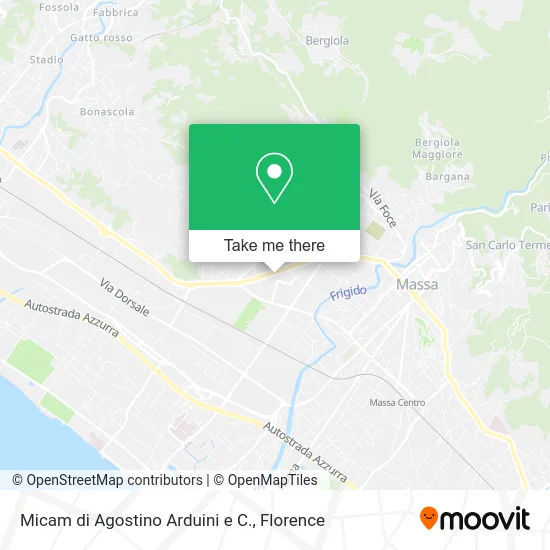 Micam by Agostino Arduini & Co. map