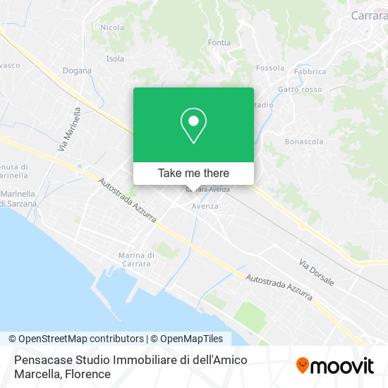 Pensacase Studio Immobiliare di dell'Amico Marcella map