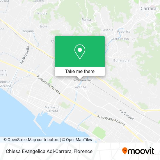 Chiesa Evangelica Adi-Carrara map