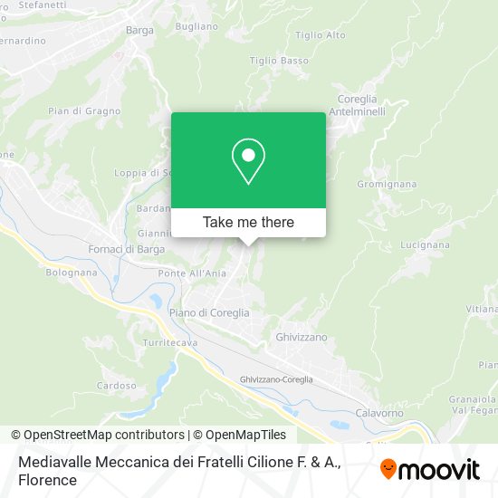 Mediavalle Meccanica dei Fratelli Cilione F. & A. map