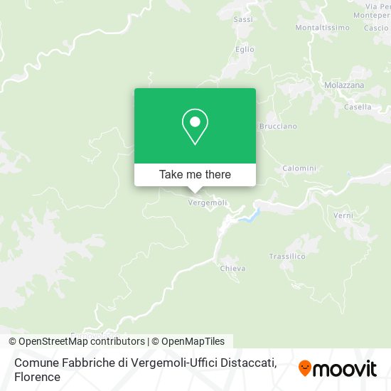 Comune Fabbriche di Vergemoli-Uffici Distaccati map