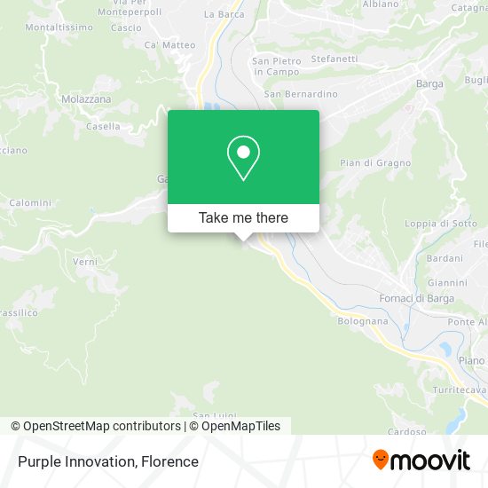 Purple Innovation map