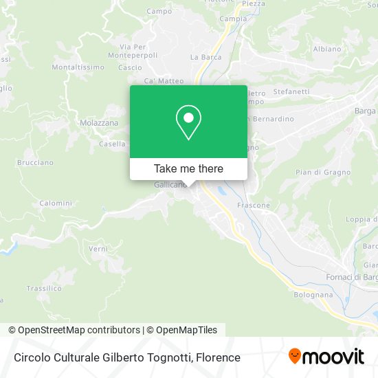 Circolo Culturale Gilberto Tognotti map