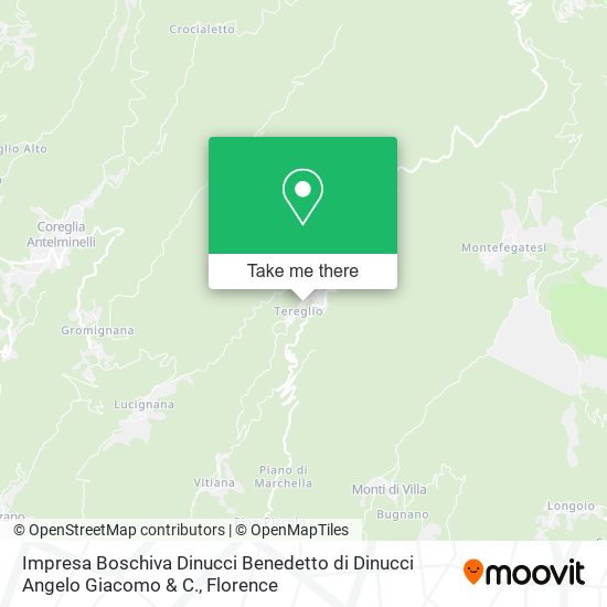 Impresa Boschiva Dinucci Benedetto di Dinucci Angelo Giacomo & C. map
