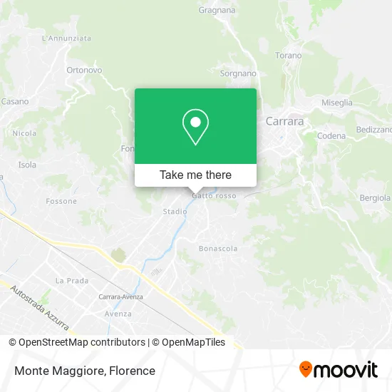 Monte Maggiore map