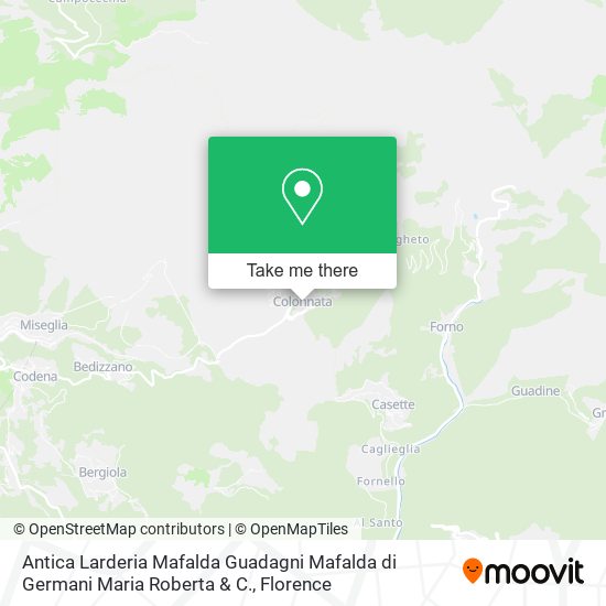 Antica Larderia Mafalda Guadagni Mafalda di Germani Maria Roberta & C. map