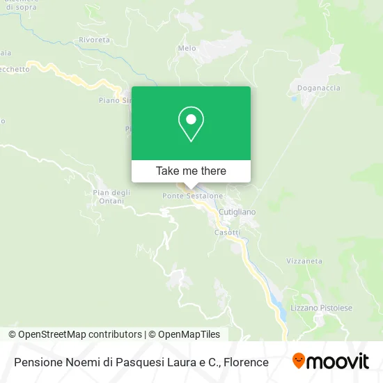 Noemi Pension by Laura Pasquesi and Co. map