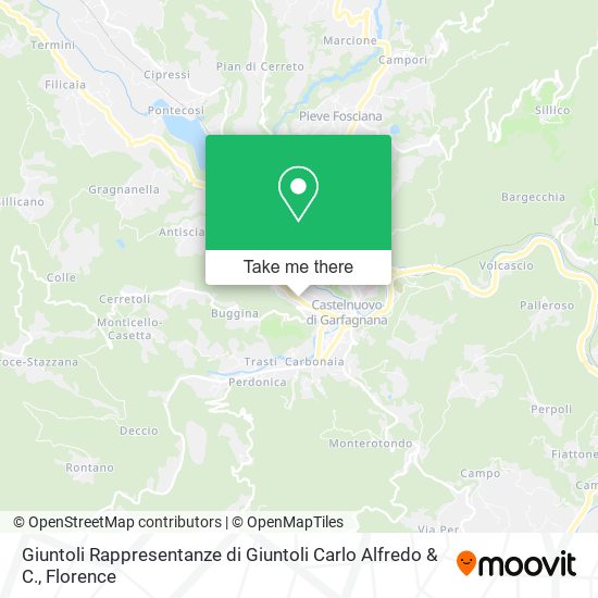 Giuntoli Rappresentanze di Giuntoli Carlo Alfredo & C. map