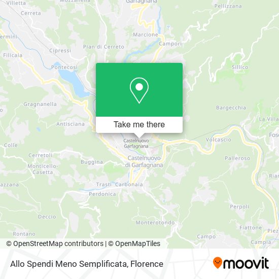 Allo Spendi Meno Semplificata map