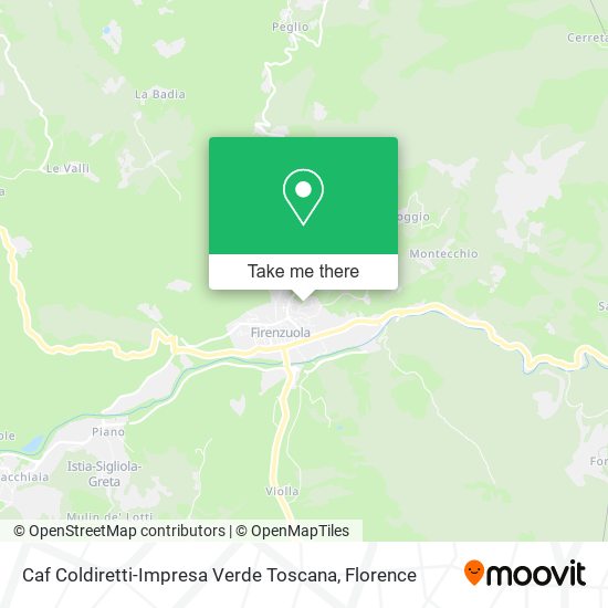 Caf Coldiretti-Impresa Verde Toscana map