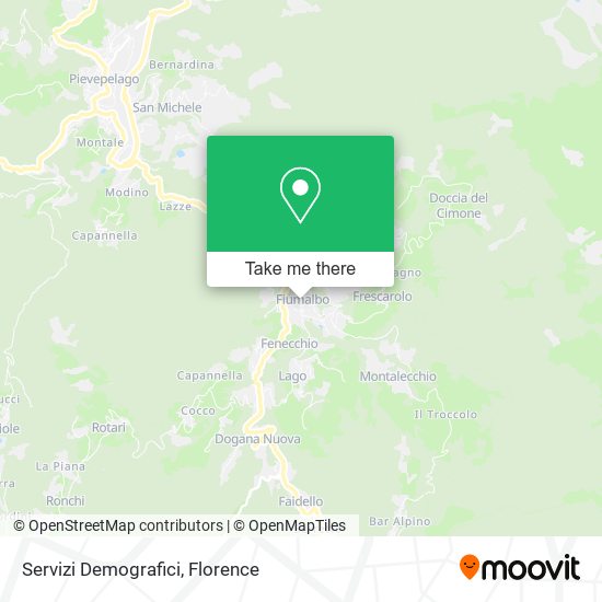 Servizi Demografici map