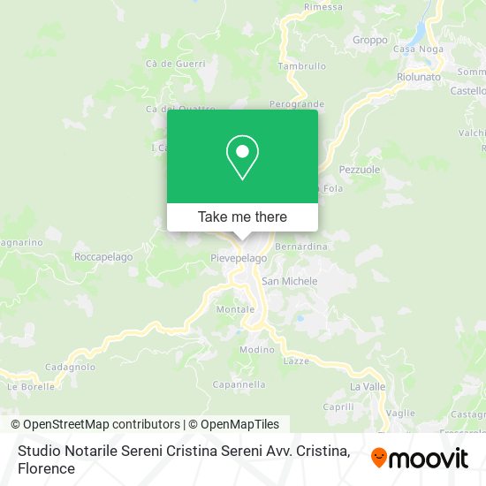 Studio Notarile Sereni Cristina Sereni Avv. Cristina map