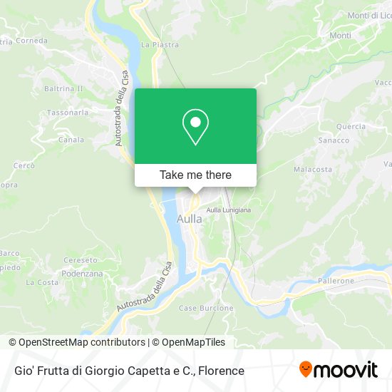 Gio' Frutta di Giorgio Capetta e C. map