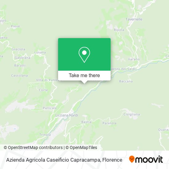Azienda Agricola Caseificio Capracampa map