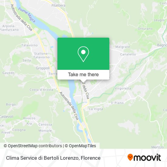 Clima Service di Bertoli Lorenzo map