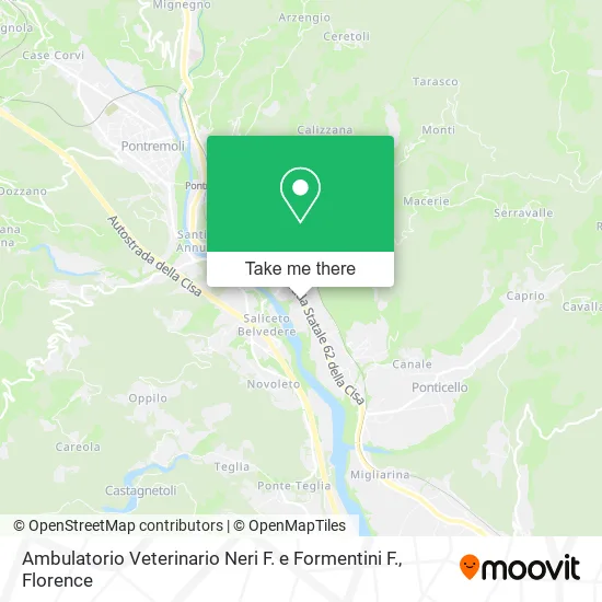 Ambulatorio Veterinario Neri F. e Formentini F. map